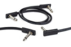 Rockboard Flat Patch Cable 20 cm Black