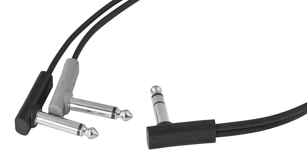 Rockboard Flat Patch Y-Splitter Cable 20 cm