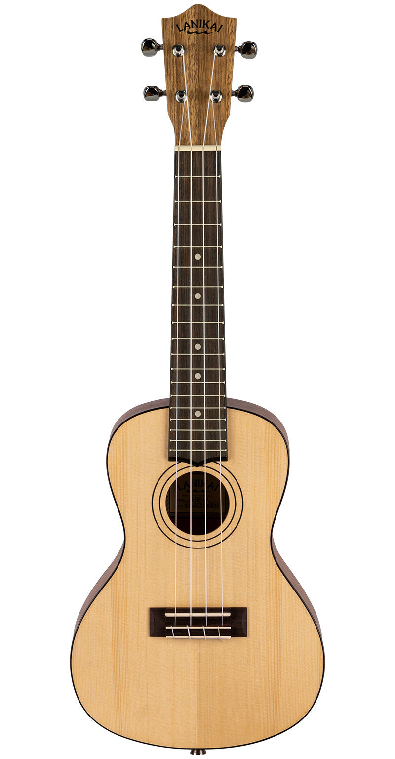 Lanikai SPPW-CX Spruce/Pacific Walnut Concert Ukulele