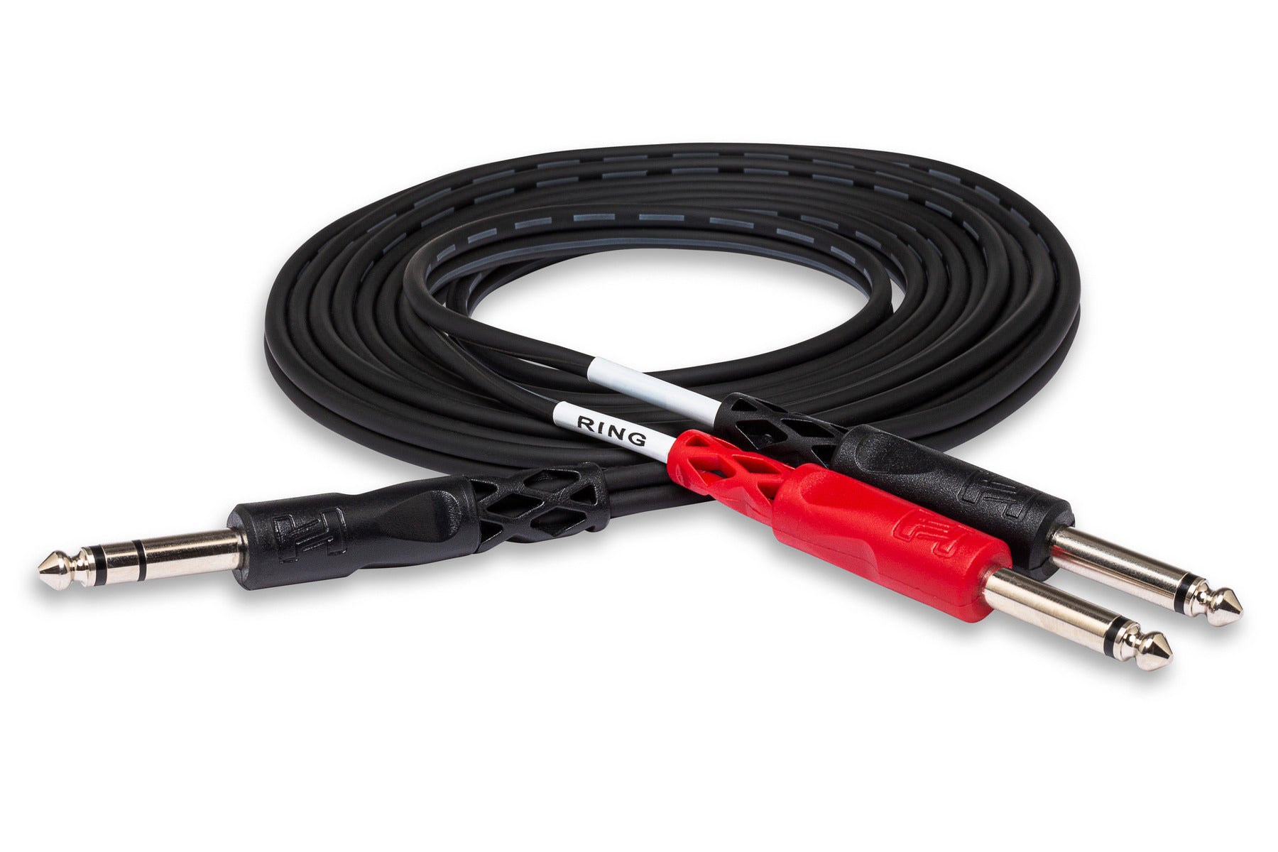 Hosa STP-201 Insert Cable (1/4 in TRS to Dual 1/4 in TS, 3 ft)