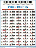 Piano Chords Mini Chart — Walrus Productions #2523