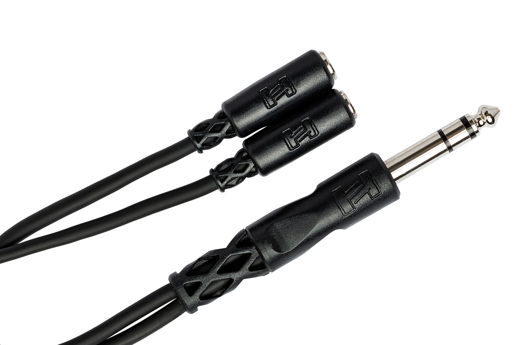 Hosa YMP-234 Headphone Y-Cable (1/4 in TRS to Dual 3.5 mm TRSF)