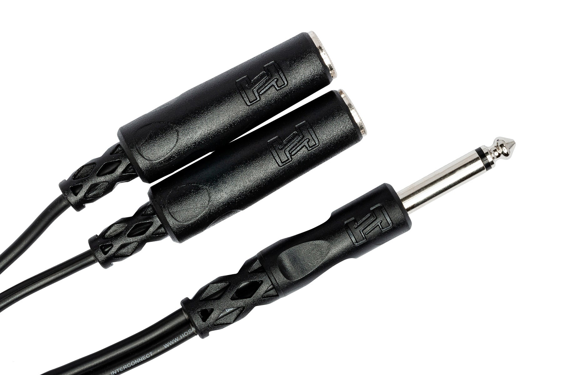 Hosa YPP-111 Y-Cable (1/4 in TS to Dual 1/4 in TSF)