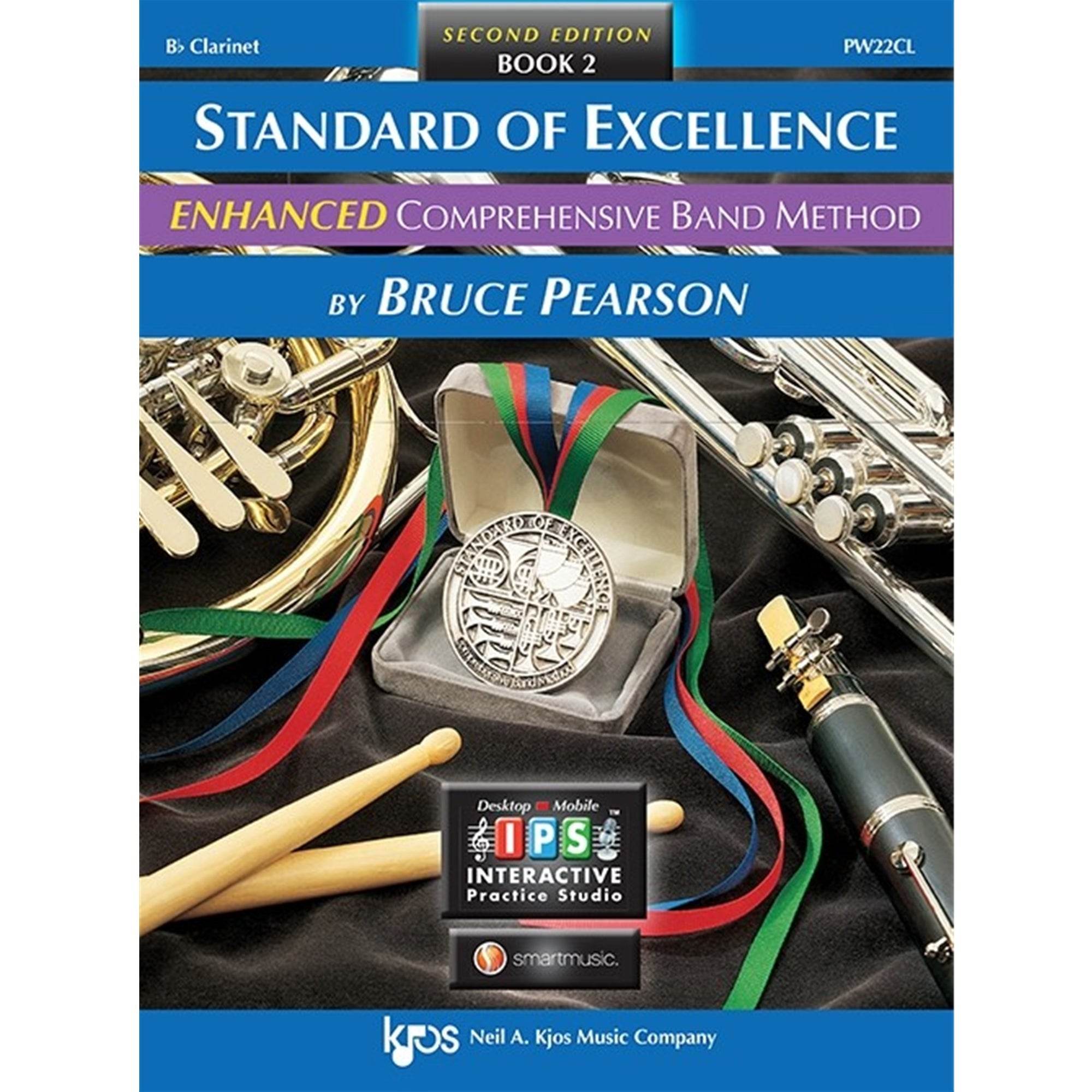 Standard of Excellence Enhanced Book 2 – Bb Clarinet — Bruce Pearson (Kjos)