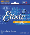 Elixir Nanoweb Coated Nickel-Plated Steel Electric Guitar Strings - Light (.010-.046)