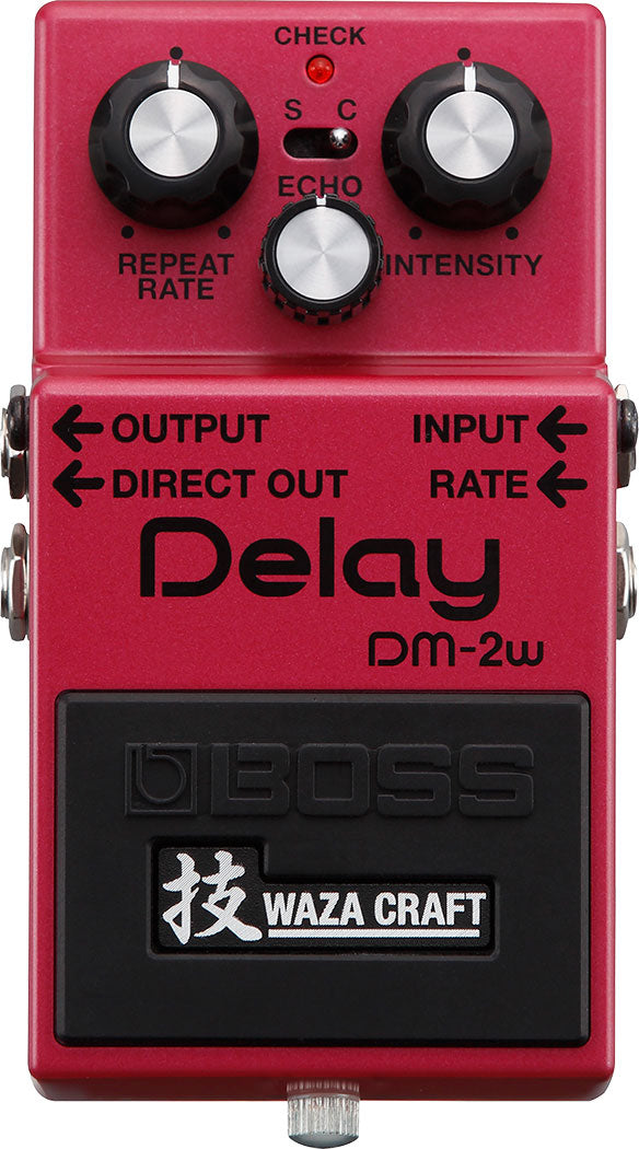 Boss DM-2W Waza Craft Analog Delay Compact Pedal