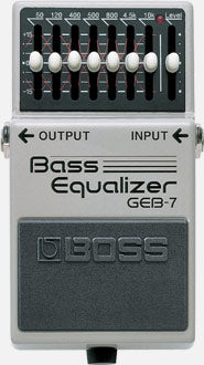 Boss GEB-7 7-BAND Bass Equalizer