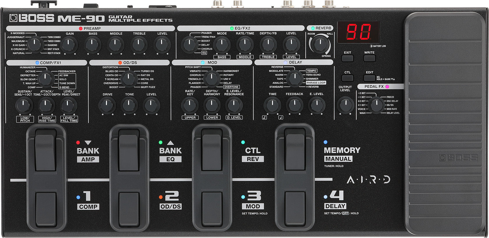 Boss ME-90 ME-90 Guitar Multi Effects