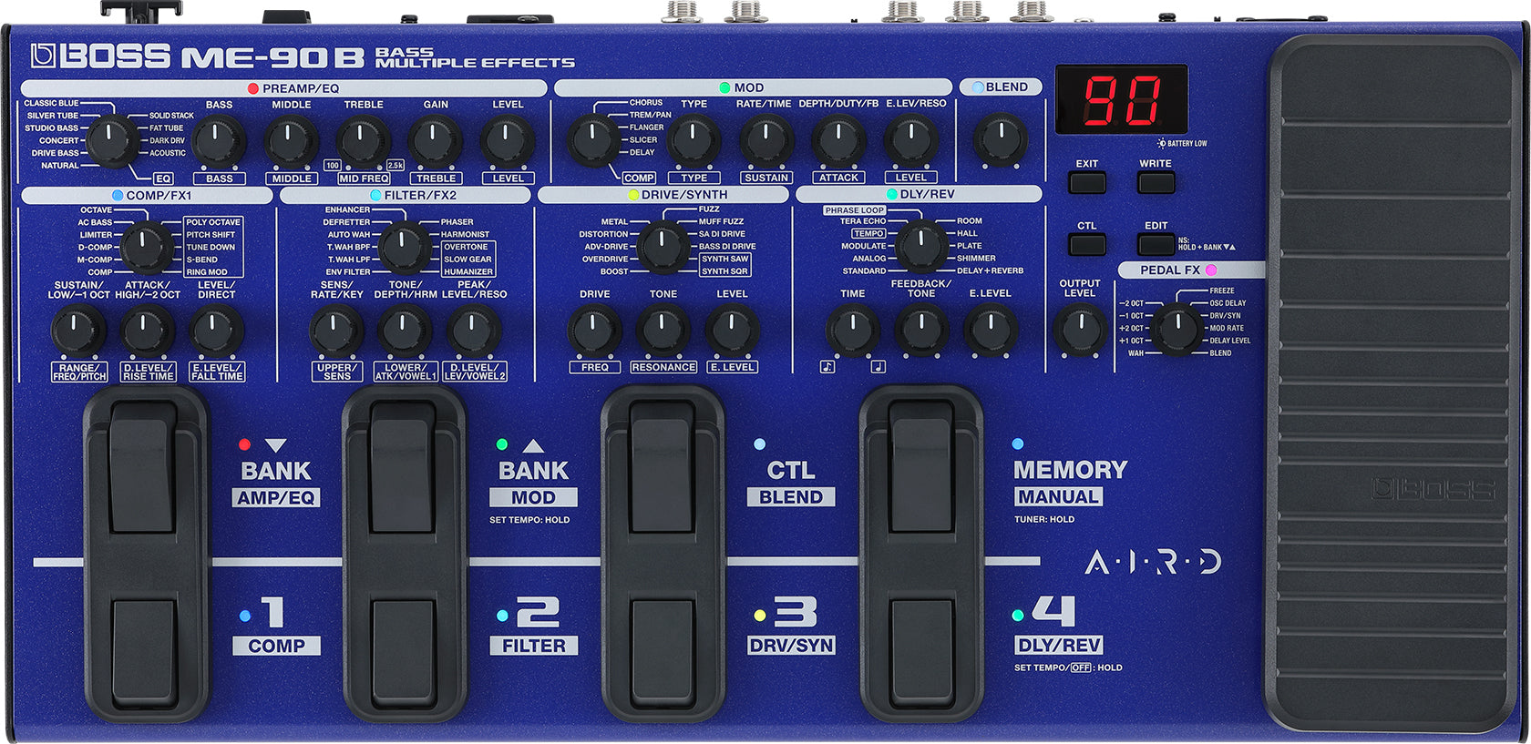 Boss ME-90B ME-90B Bass Guitar Multi Effects