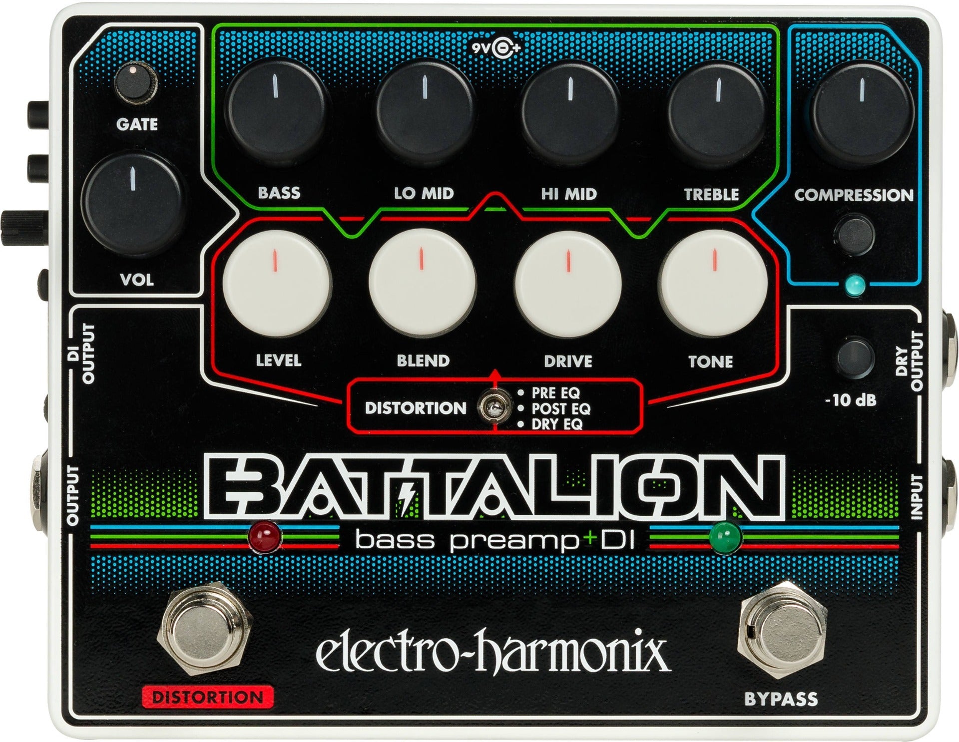 Ehx Battalion Bass Preamp+di