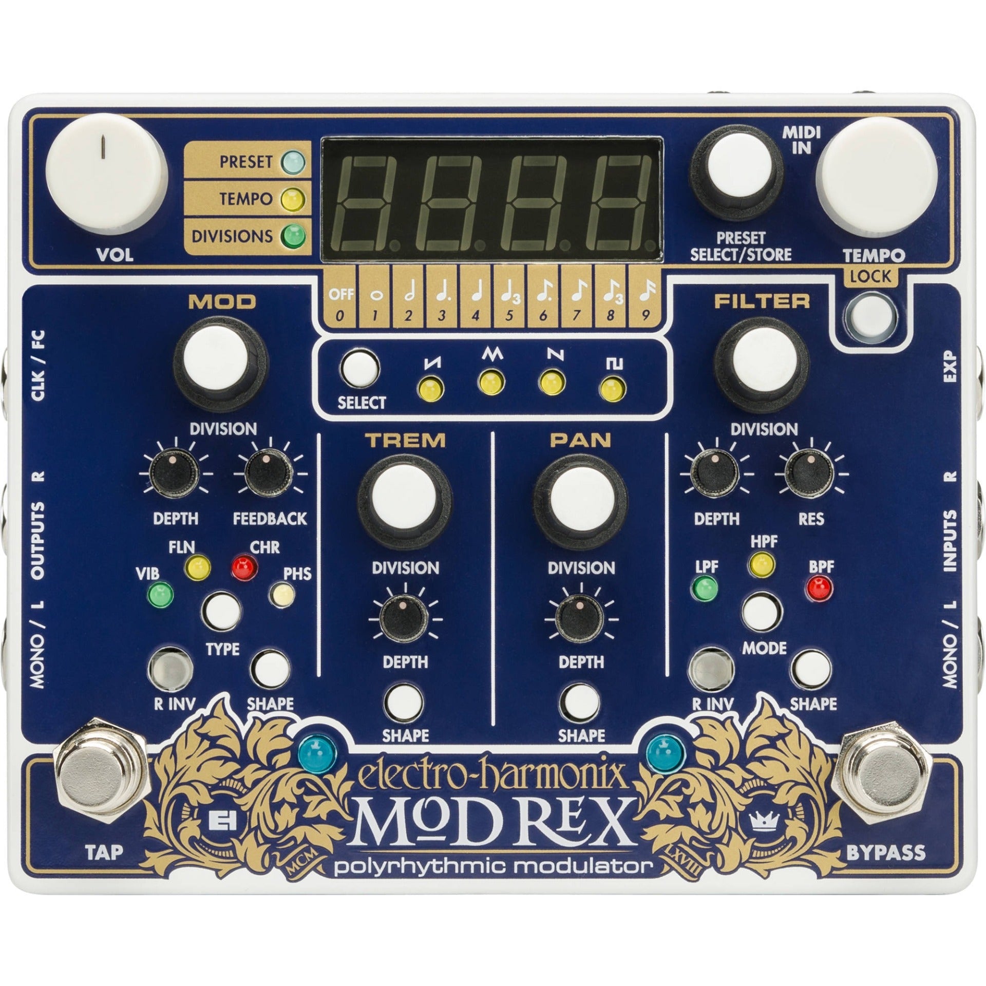 Ehx Mod Rex Polyrhythmic Modulator