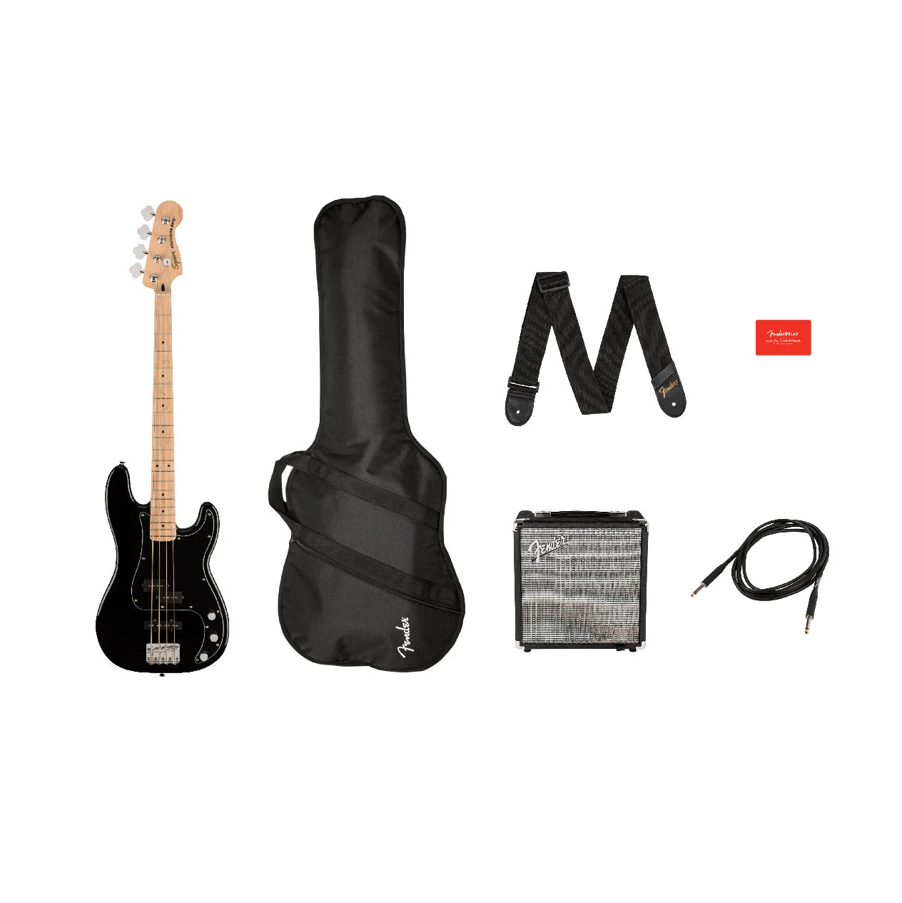 Fender Pk Pj Bass Mn Bk R15