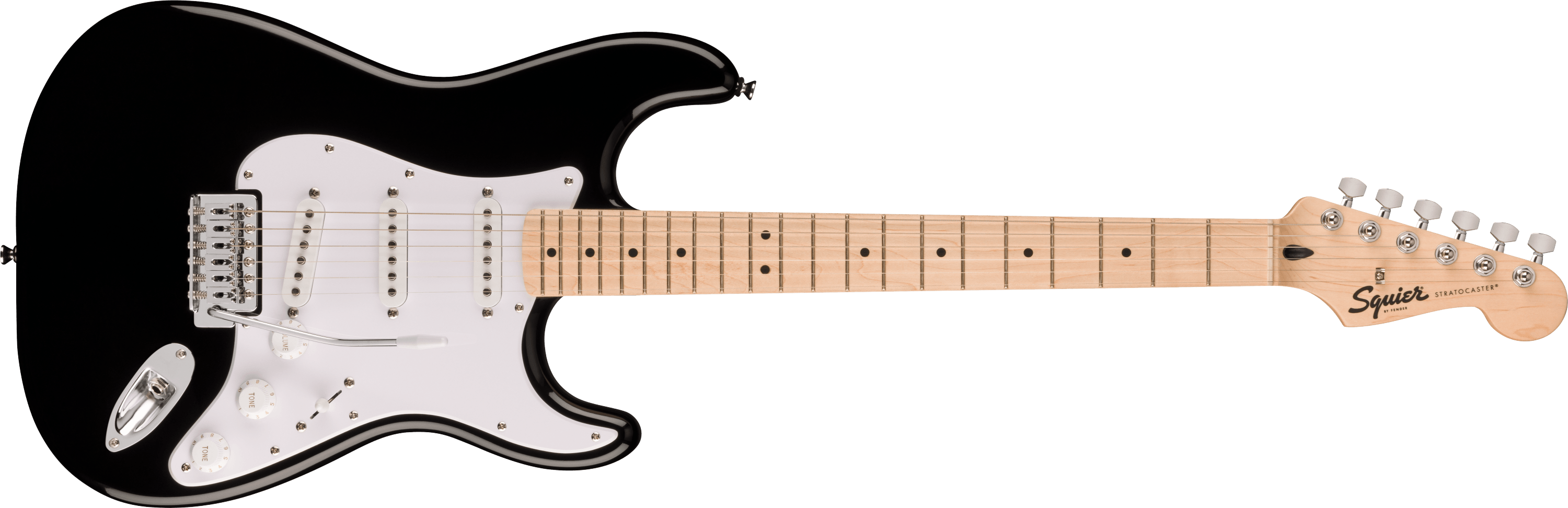 Fender Sq Sonic Strat Mn Wpg Blk