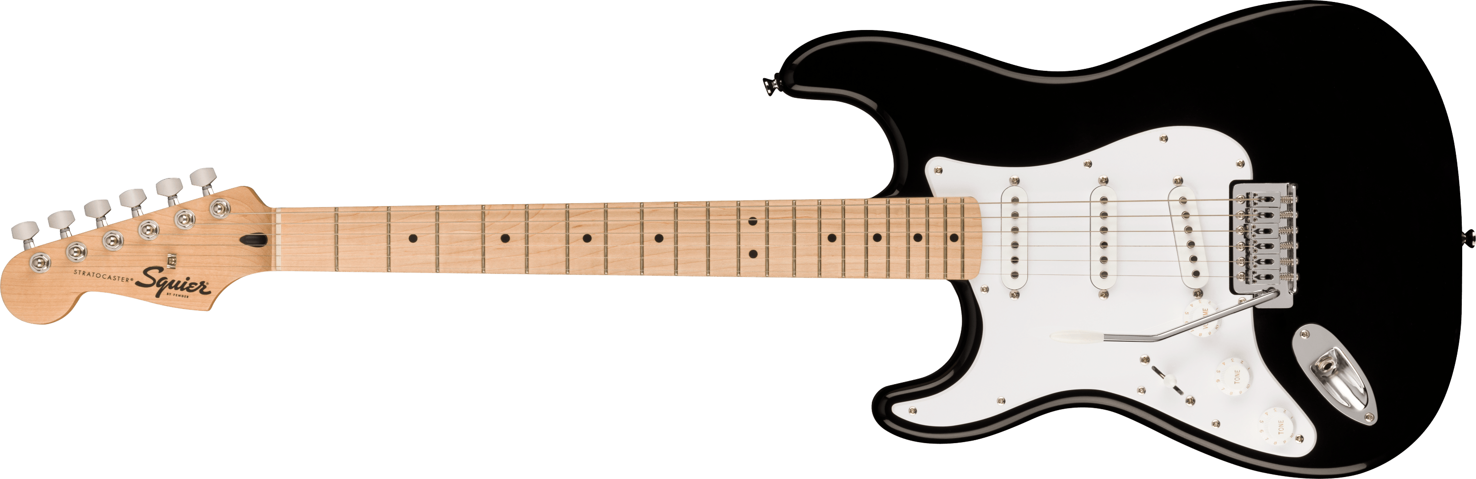 Fender Sq Sonic Strat Lh Mn Wpg Blk