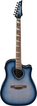 Ibanez Altstar ALT30 Acoustic-Electric Guitar - Black Metallic High Gloss