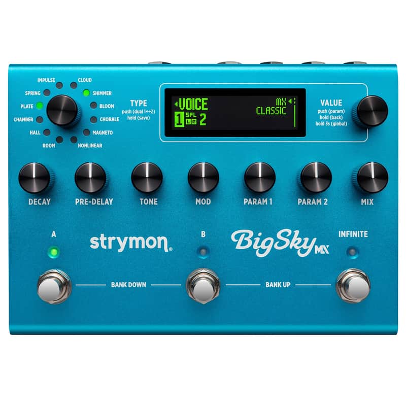Strymon Bigsky Mx Reverb
