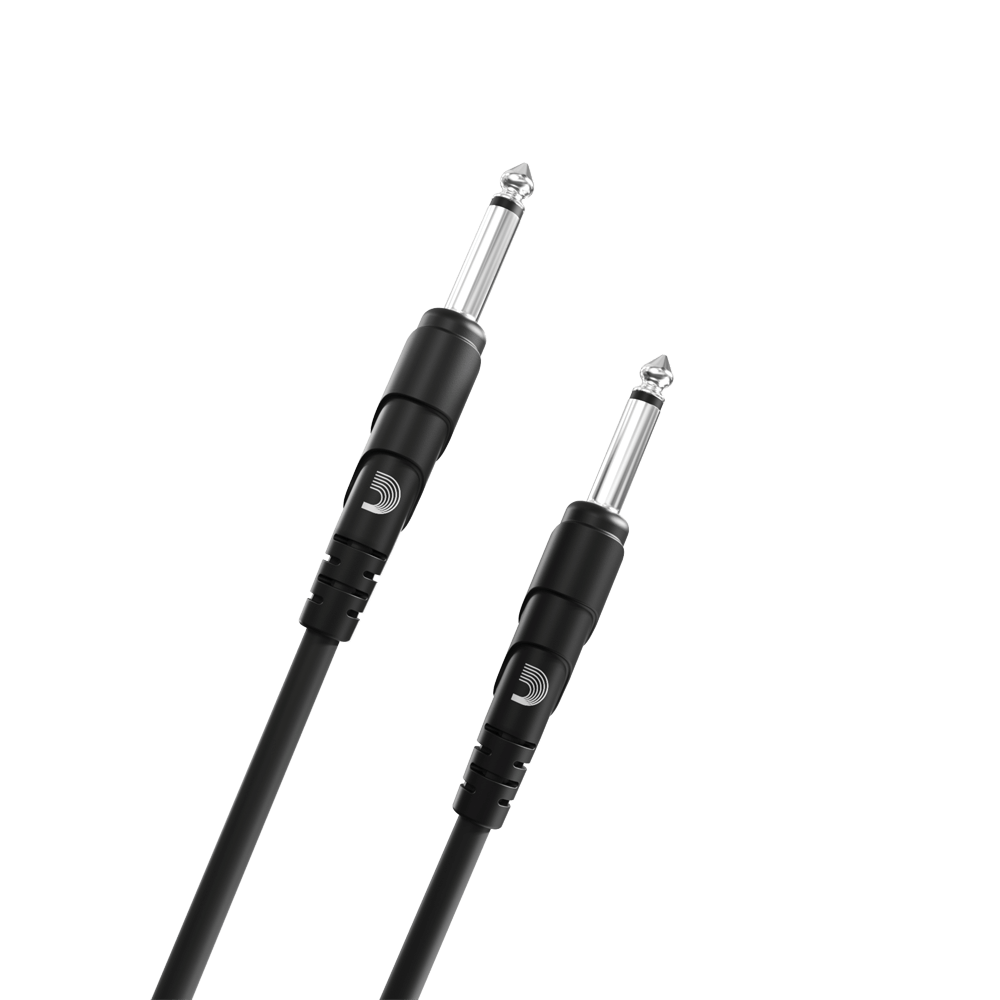 D'Addario Classic Series Instrument Cable, 10 ft (1/4-inch Straight to Straight)