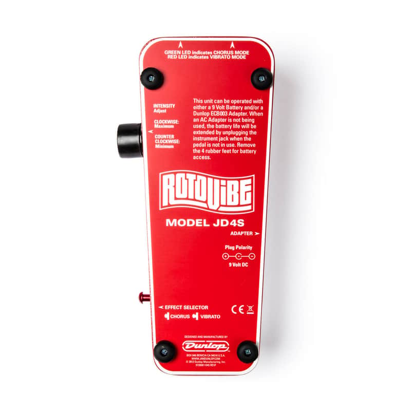 Dunlop JD4S Rotovibe Pedal