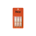 Rico by D'Addario Bb Clarinet Reeds, Strength 2.0 (3-Pack)