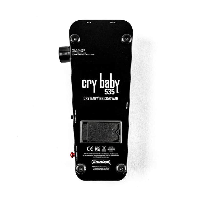 Dunlop BB535R Cry Baby Reissue