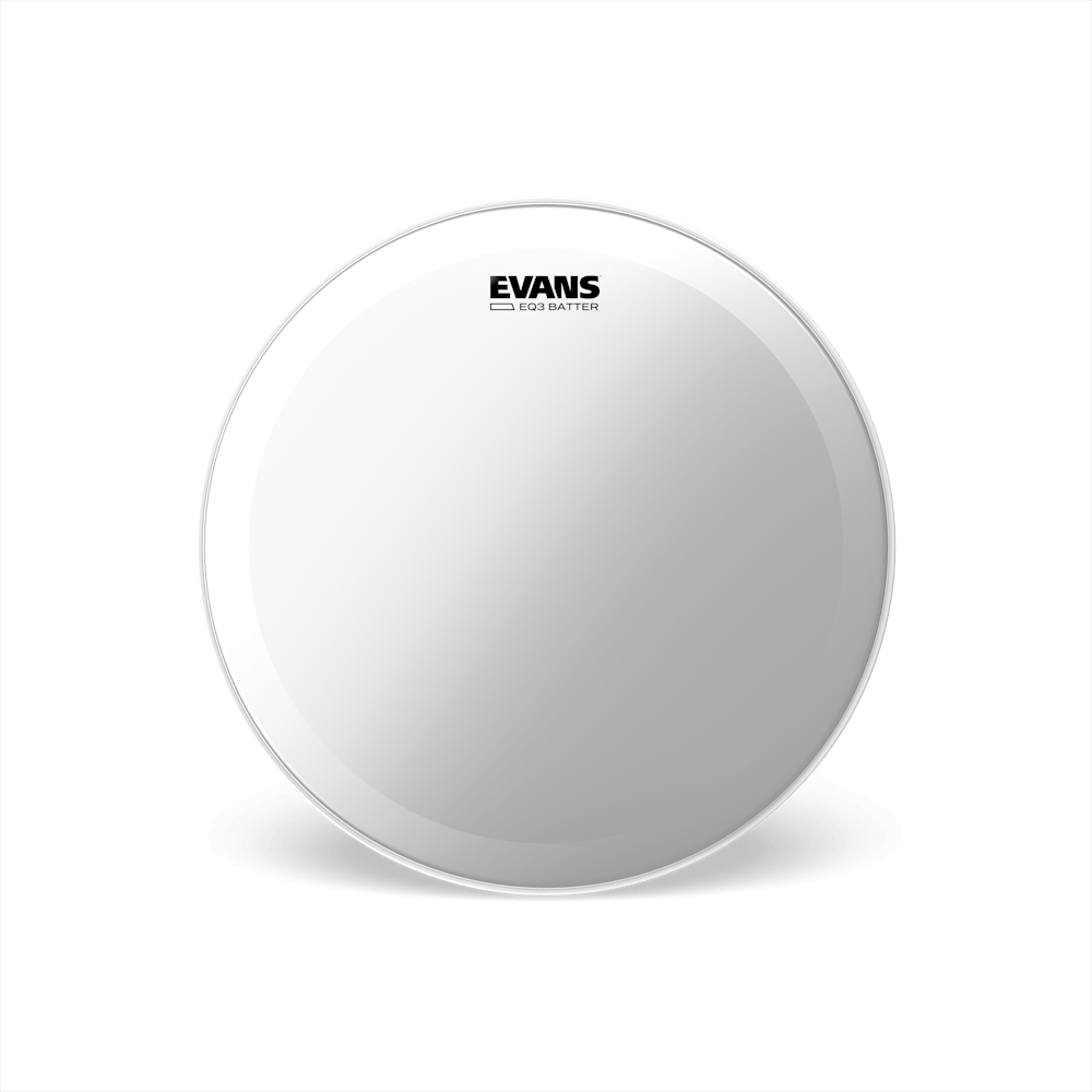 Evans EQ3 Clear Bass Drum Batter Head, 22 inch (BD22GB3)