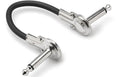 Hosa IRG100.5 6" Metal End Patch Cable