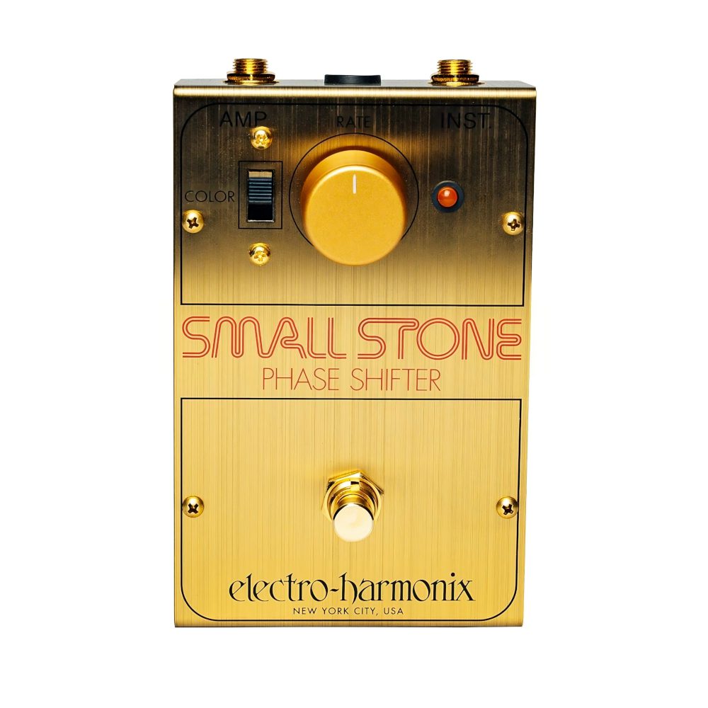 Electro-Harmonix Golden Small Stone Phase Shifter Pedal