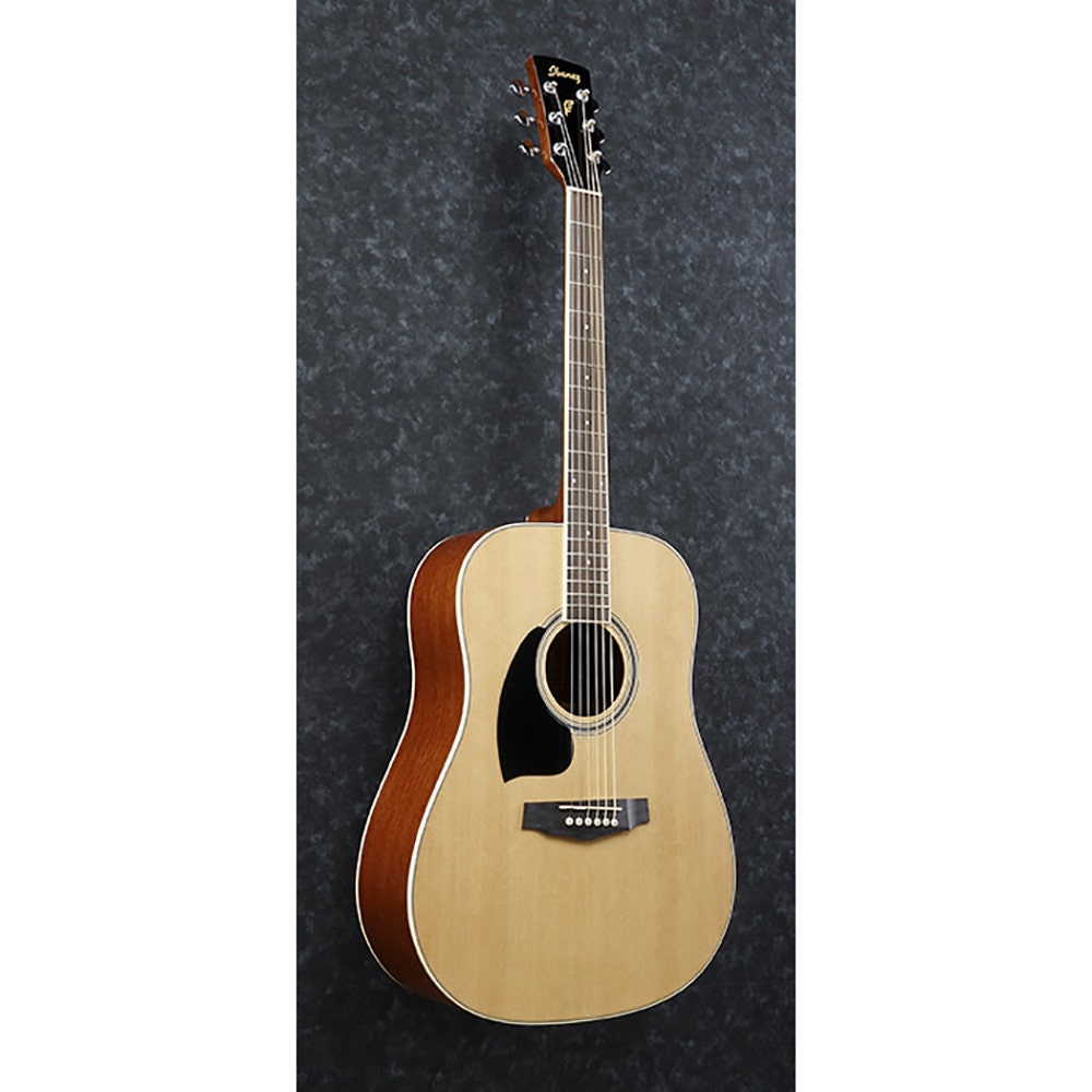 Ibanez PF15L Left-Handed Dreadnought Acoustic Guitar - Natural High Gloss