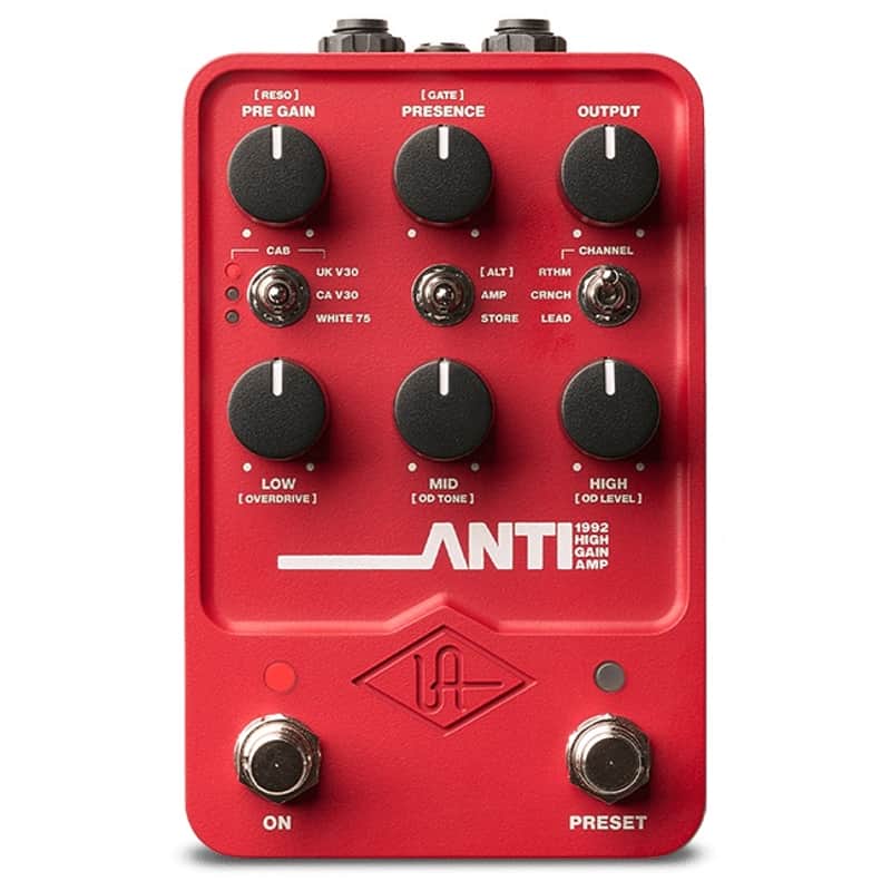 Universal Audio Anti 92 High Gain Amp Emulator