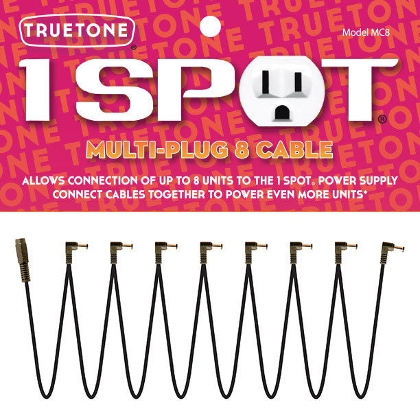 Truetone 1 Spot MC8 Multi-Plug 8 Cable