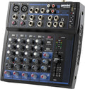 Gemini GEM-08USB 8-Channel Bluetooth USB Mixer