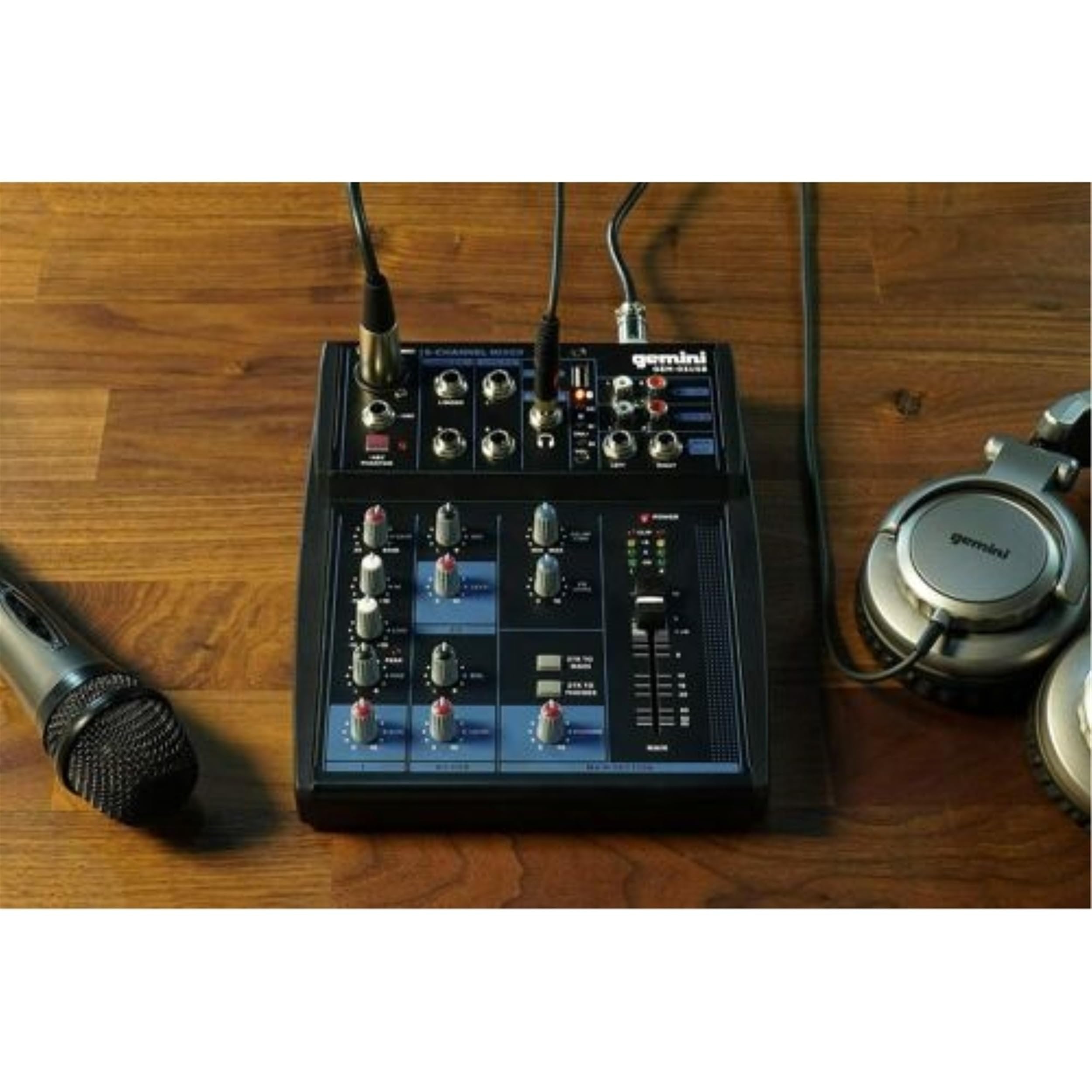 Gemini GEM-05USB 5-Channel Bluetooth USB Mixer