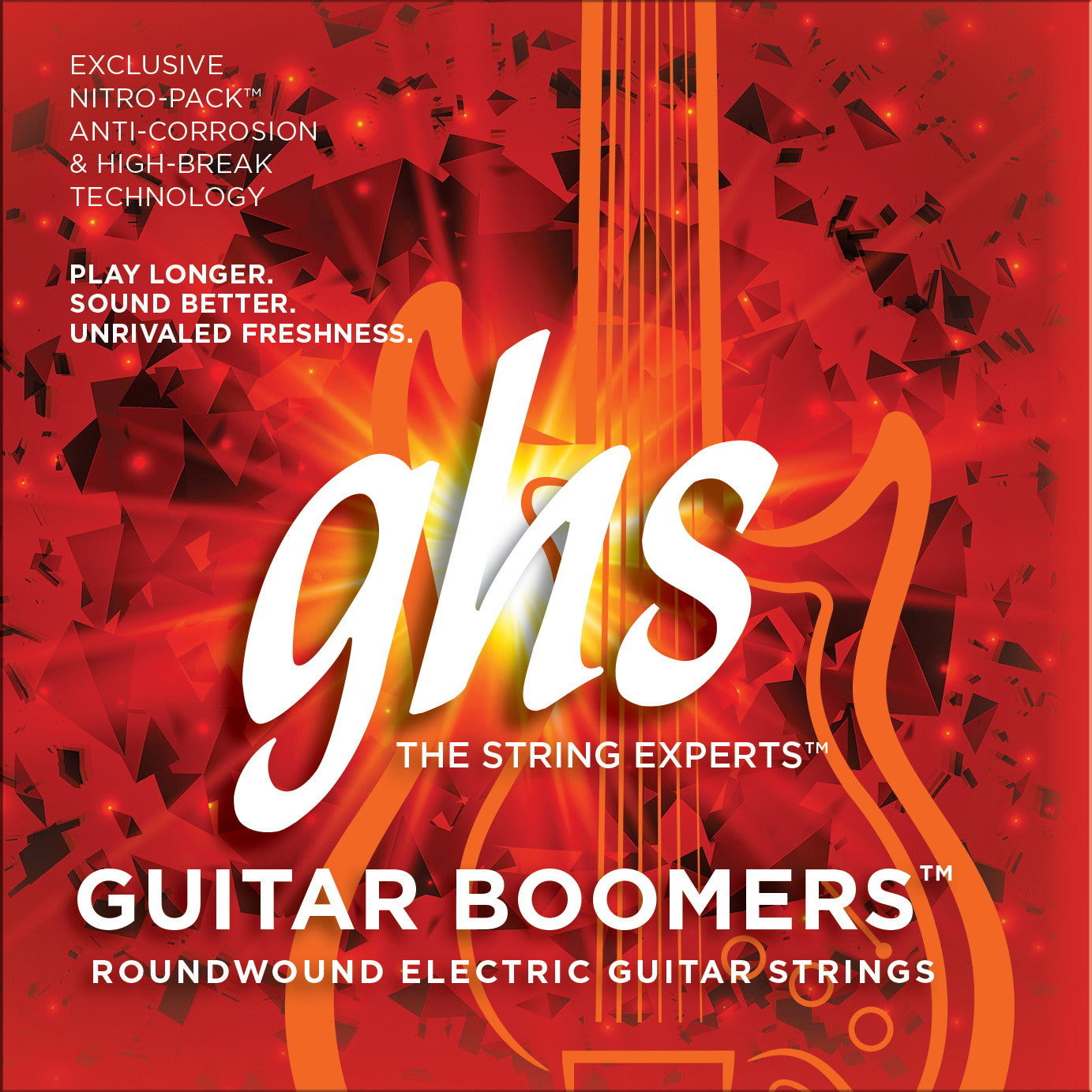 GHS Boomers GBL Light Electric Guitar Strings (10-46)