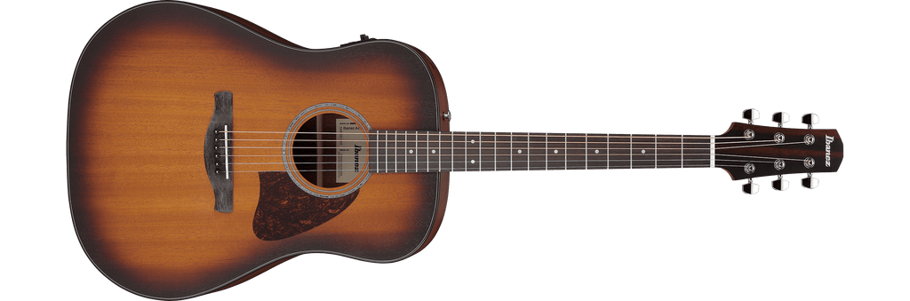 Ibanez AAD54E Advanced Acoustic-Electric Guitar - Open Pore Mahogany Sunburst
