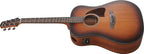 Ibanez AAD54E Advanced Acoustic-Electric Guitar - Open Pore Mahogany Sunburst