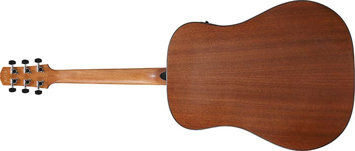 Ibanez AAD54E Advanced Acoustic-Electric Guitar - Open Pore Mahogany Sunburst