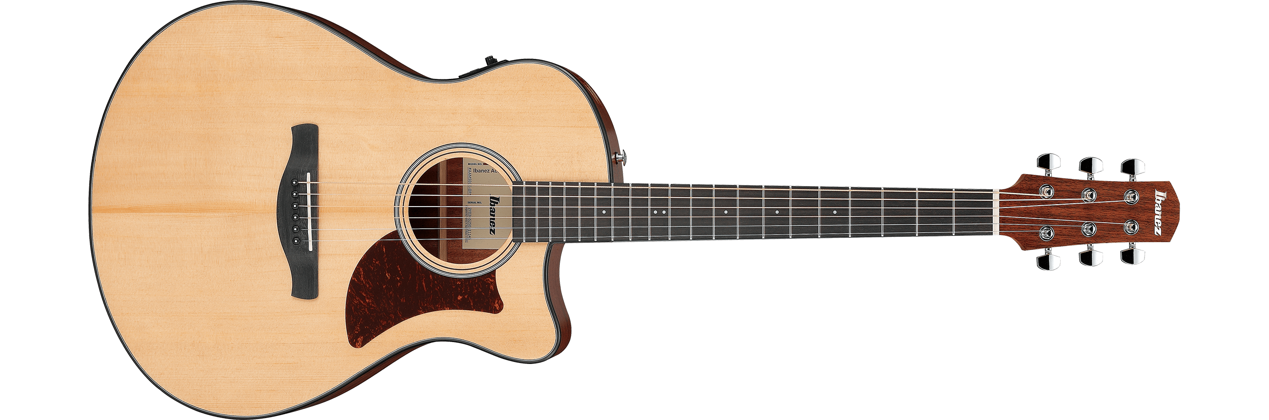 Ibanez AAM50CE Advanced Auditorium Acoustic-Electric Guitar - Open Pore Natural