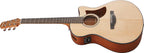 Ibanez AAM50CE Advanced Auditorium Acoustic-Electric Guitar - Open Pore Natural