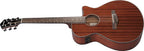 Ibanez AEG62 Acoustic-Electric Guitar - Natural Mahogany High Gloss