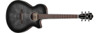 Ibanez AEG70 Acoustic-Electric Guitar - Transparent Charcoal Burst High Gloss