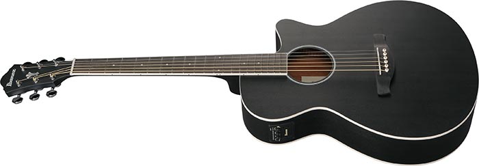 Ibanez AEG7MH Acoustic-Electric Guitar - Weathered Black