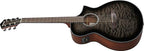 Ibanez AEWC16QA Acoustic-Electric Guitar - Transparent Black Sunburst High Gloss