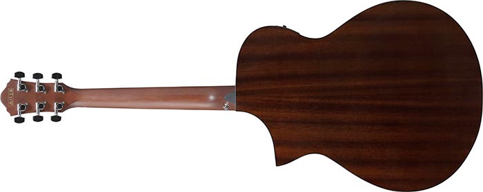 Ibanez AEWC16QA Acoustic-Electric Guitar - Transparent Black Sunburst High Gloss