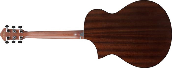 Ibanez AEWC16QA Acoustic-Electric Guitar - Transparent Blue Sunburst High Gloss