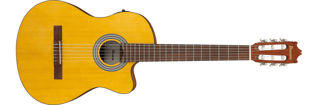 Ibanez GA3ECE Nylon-String Classical Acoustic-Electric Guitar - Open Pore Amber