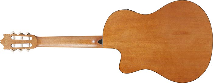 Ibanez GA3ECE Nylon-String Classical Acoustic-Electric Guitar - Open Pore Amber