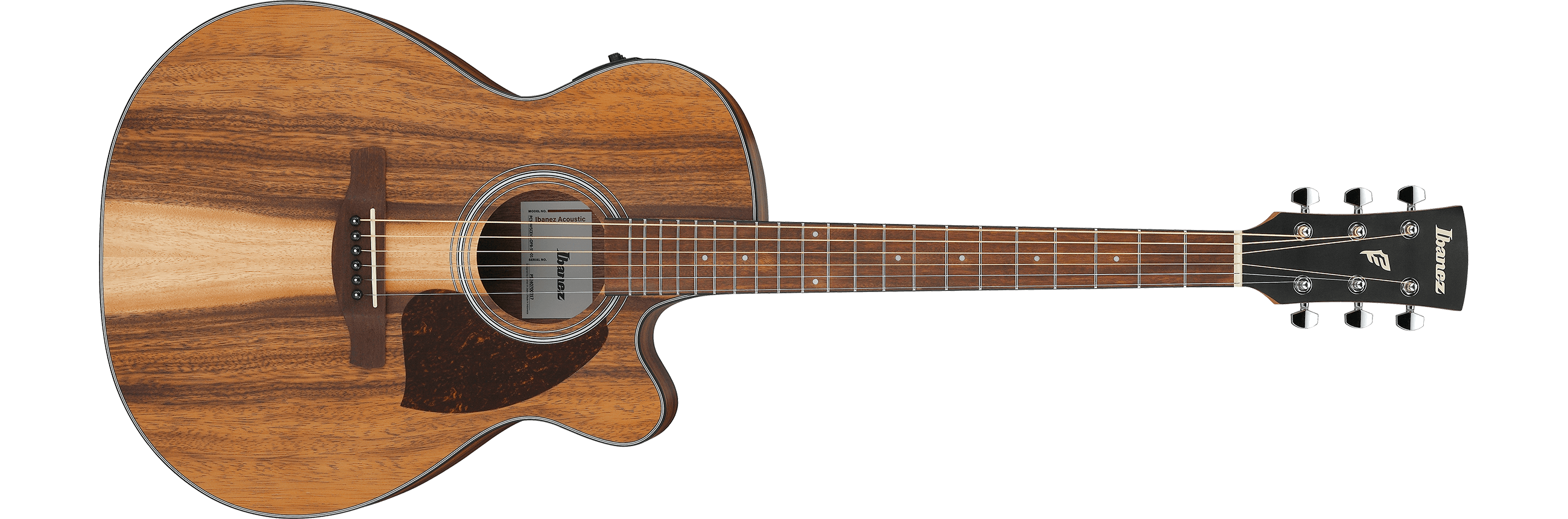 Ibanez PC50WSCE Grand Concert Acoustic-Electric Guitar - Open Pore Brown Sunburst