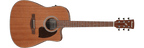 Ibanez PF54CE Dreadnought Acoustic-Electric Guitar - Open Pore Natural