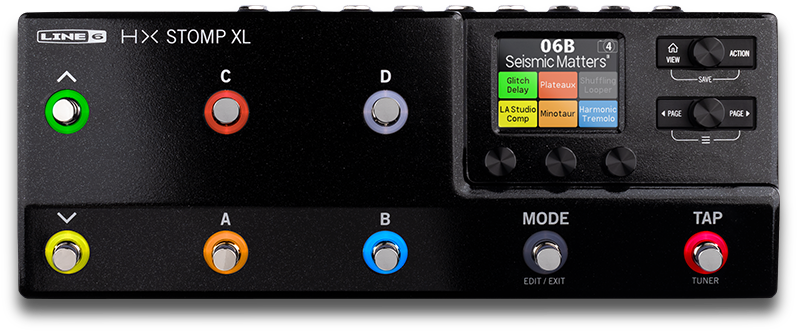 Line 6 HX Stomp XL Multi-Effects Processor Pedal