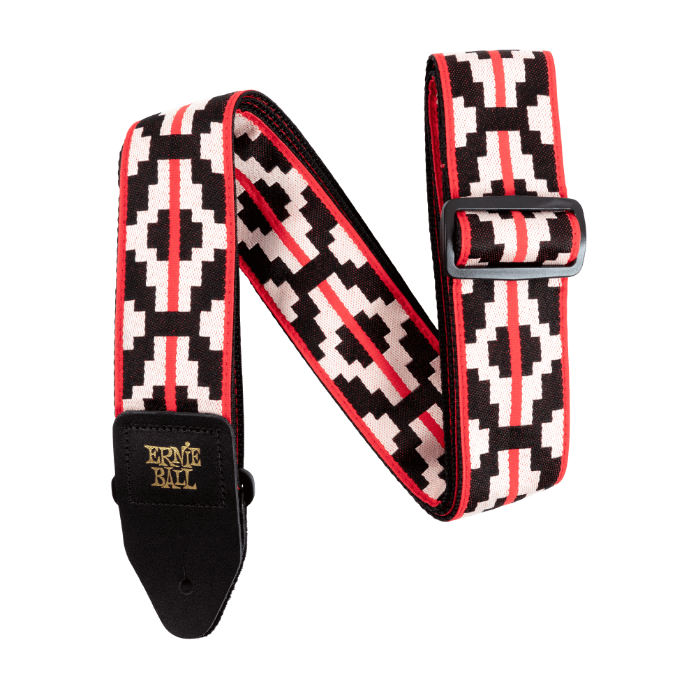 Ernie Ball Ristra Red Classic Jacquard Guitar Strap